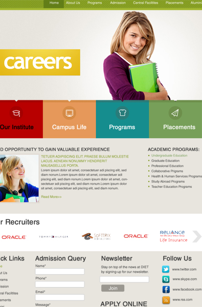  Career Page Design Templates Free Download Free Printable Templates